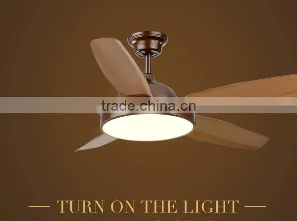 Rustic Style PAC Blade Ceiling Fan Light photo-2