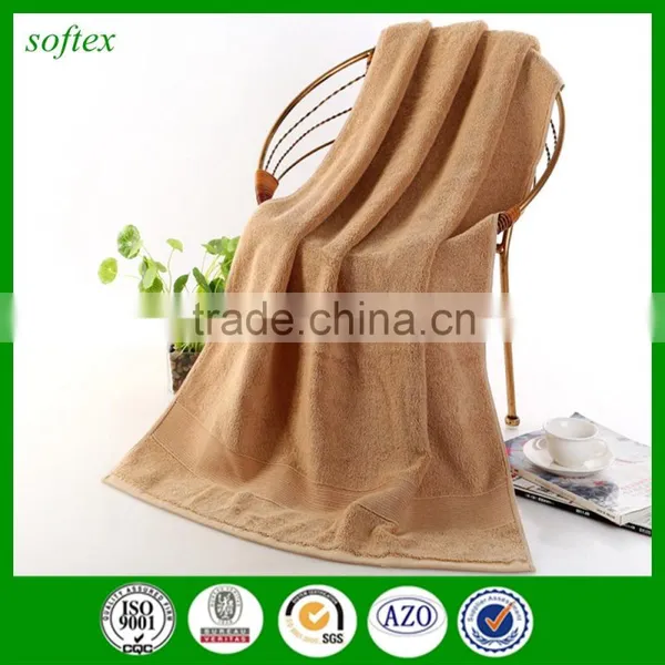 Cheap Bath Room Hotel 100% Cotton Solid Medium Bath Towels China photo-4