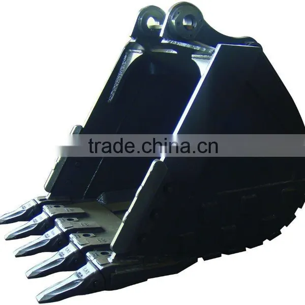 30 Ton 1.3 Cbm Rock Bucket With Wear Resistant Plate