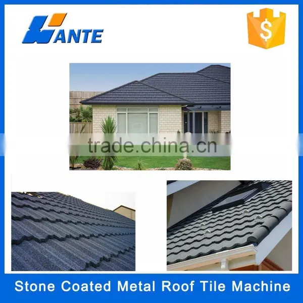2016 Low Price Natural Colorful Stone Coated Metal Roofing Materials Roof Tiles photo-3