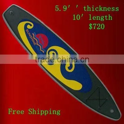 Top Grade PVC Wholesale Inflatable SUP Paddle Board Multi-Size OEM Inflatable SUP Board photo-5