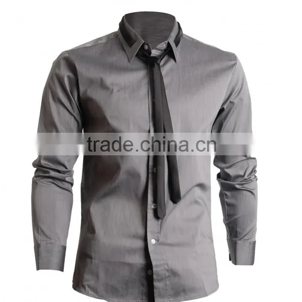 Fancy Design Mens Long Sleeve Cotton Plaids Shirt With Pocket photo-3