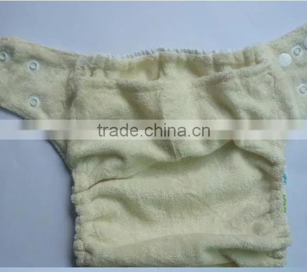 Alva 3 Layer&4 Layer Diapers Natural Baby Bamboo Antibacterial Terry Diaper Insert Made in China Quality Choice photo-4