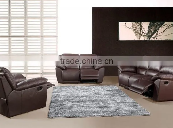 Modern Electric Recliner Sofa Italian Leather Sofa Set 3 2 1 Seat Sofa