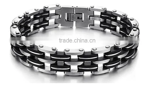Fashion Power Energy Balance Titanium Magnetic Bracelet for Man photo-2