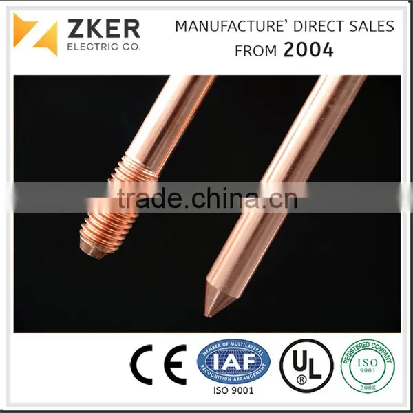 Top Quality UL Listed Copper Bonded Earth Rod photo-2