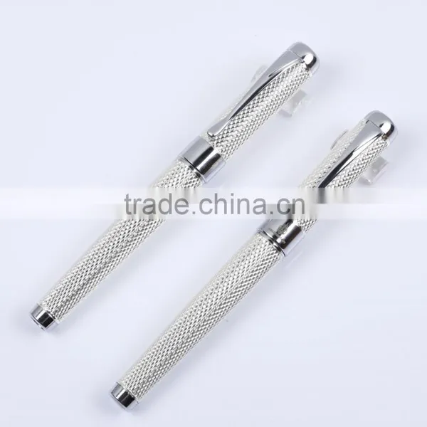 Silver Writing Instruments Fountain Pen