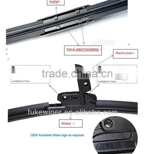 Best Selling Silicone Windshield Wipers Auto Parts Car Wiper Blade Car Accessories photo-2