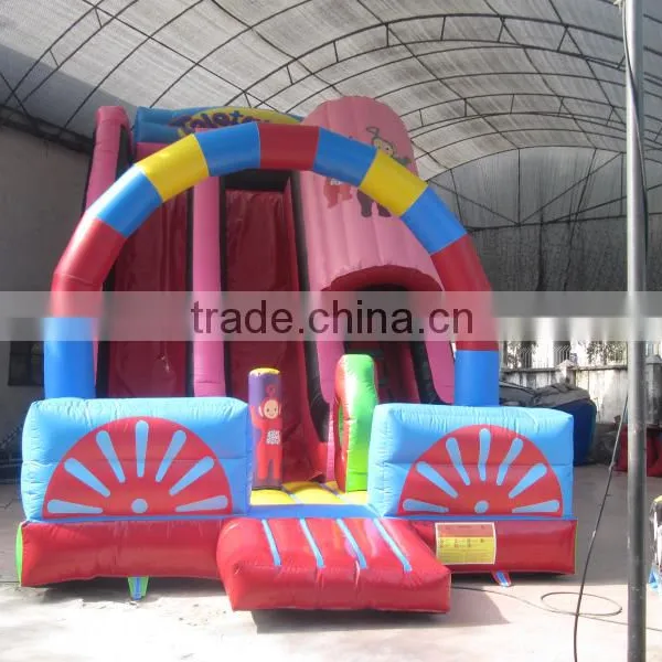 Cheap Giant Inflatable Teletubbies Slide for Kids photo-2