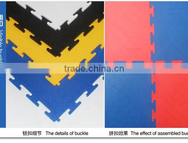 Indoor Office Plastic PVC Interlocking Flooring Tile photo-2