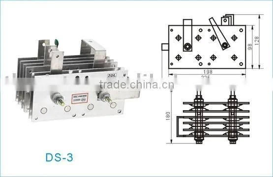 Three phase rectifier bridge PTS-300A for welder