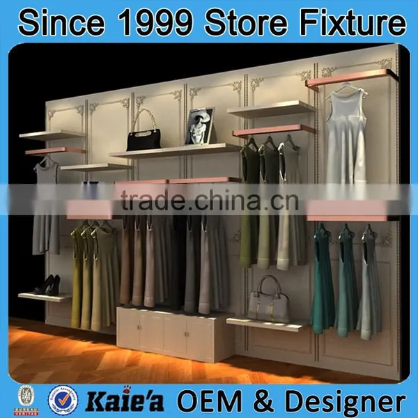 Custom Wall Shelf Design/metal Wall Display Rack /dispaly Rack Shop photo-3