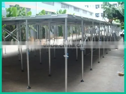 The Most Quick 4ftX8ft Mobile Teakwood Stage FOR Sport & Innovation Premier Tournoi Billardfoot photo-2