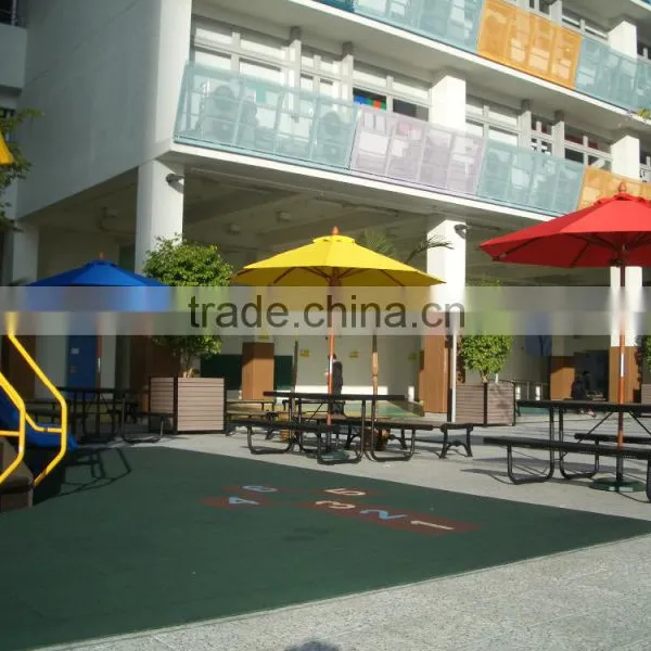 Outdoor Table With Umbrella Hole Outdoor Pinic Table photo-4