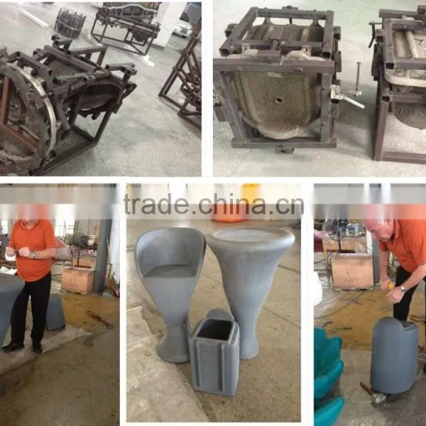 Cast Aluminium Mould for Roto Moulded Light Chair Mould photo-2