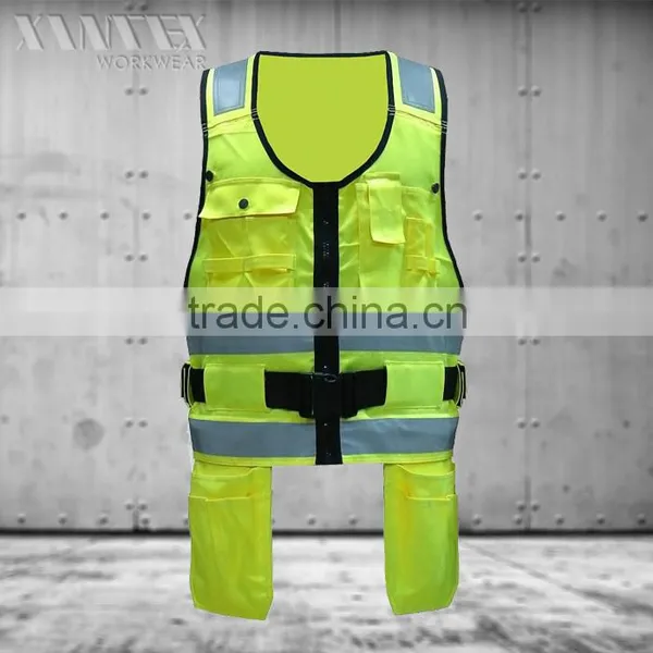 2015 Hot Selling EN20471 Hi-vis Tool Vest photo-2