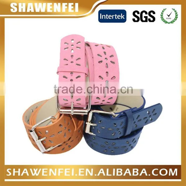 2015 Hot Sale Spring Season Paint Buckle Woman Fashion Belt