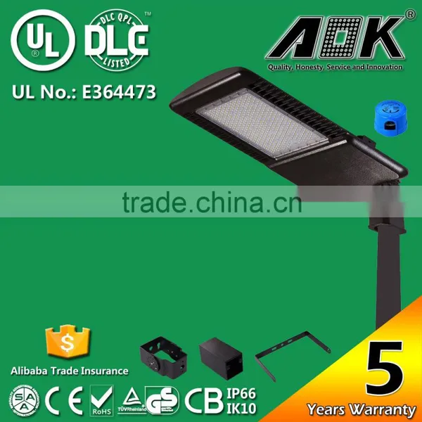 UL DLC LED Parking Lot Light, LED Parking Lot Light for 1000W MH Shoebox Repacement photo-3