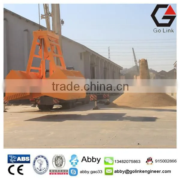 Single Rope Remote Control Leak-proof Grab Bucket for Grain