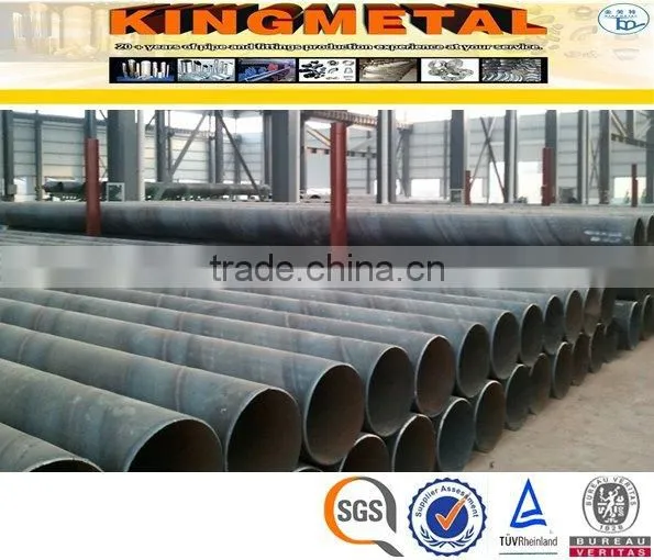 ASTM A252 Carbon Steel Spiral Seam Submereged Arc Welded Pipe SSAW Steel Pipe photo-5