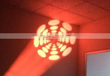 30W LED Mini Moving Head Spot Light /DMX 512/Rotating Gobo/ Pan/Tilt/Rainbow Flow photo-5