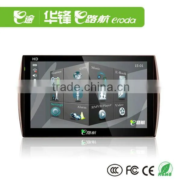 7inch TouchScreen GPS Navigator With Car Black Box/DVR(D7) GPS DVR + Rear View Camera Function photo-1