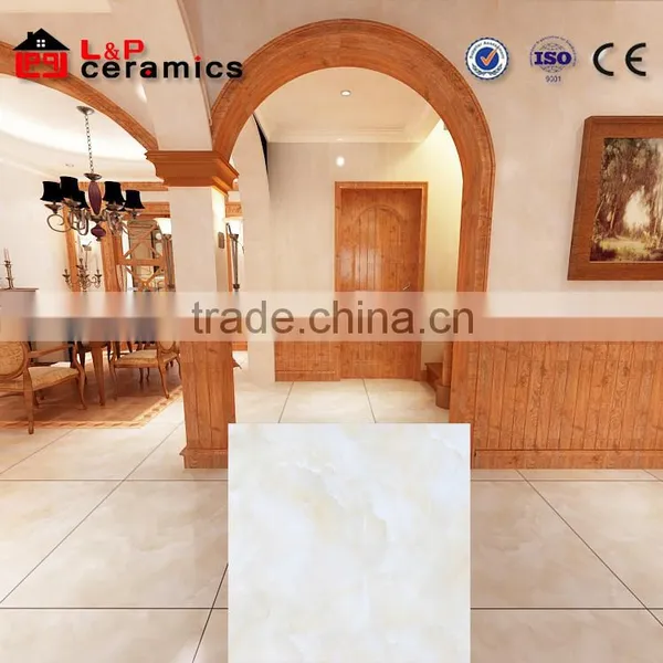 Hot Product 1st Choice High Quality 800X800 High Glossy Super White Crystallized Glass Porcelain Tile photo-4