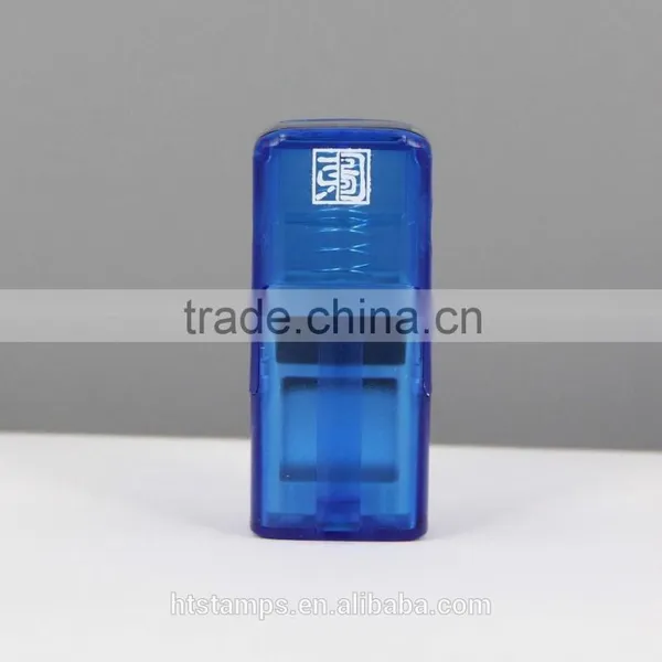 Wholesale Epress Factory Transparent Colors Rectangle 15x6mm Mini Stamp, Pocket Stamp, Rubber Stamp photo-2
