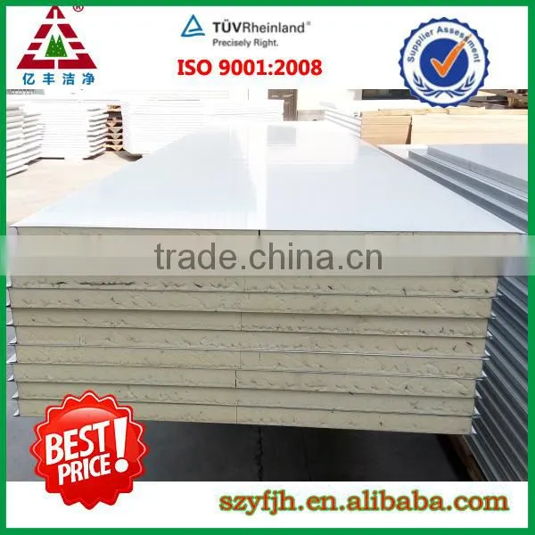 Standard 0.4mm Steel 50mm EPS Sandwich Panel for Proof /wall/ceiling photo-3