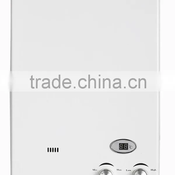 Balanced Exhaust Gas Water Heater With Double Pipe