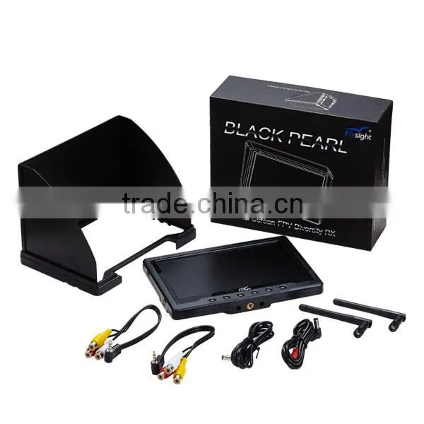 C744 UAV Aerial Photography 7inch 5.8GHz FPV Monitor With Dual Receiver and Foldable Sunshade photo-6
