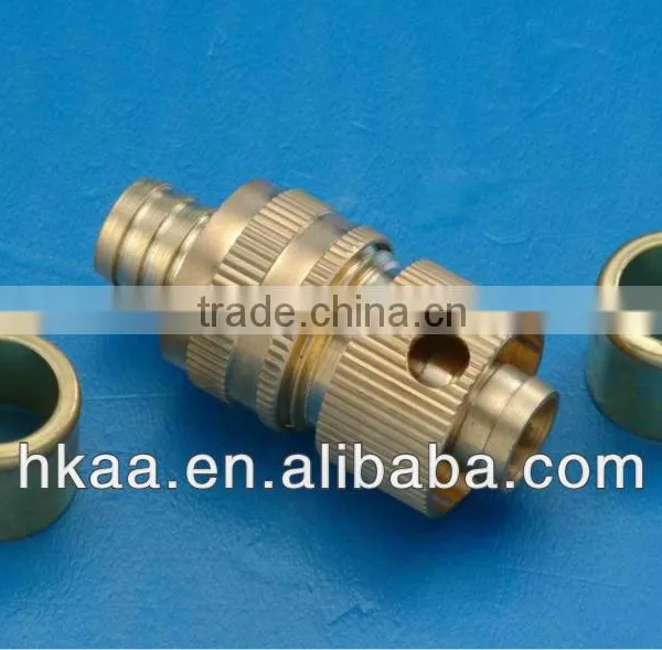 Brass Knurled Fitting, Brass Fitting