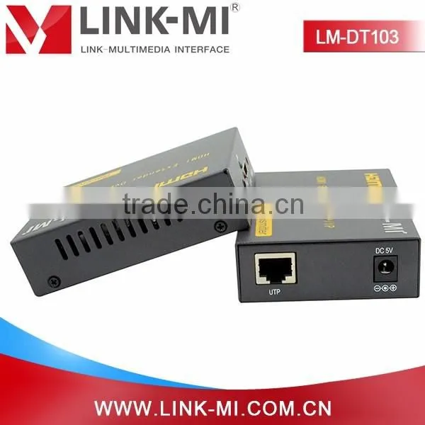 LINK-MI LM-DT103 Transmits HDMI Extender Video and Audio Signals up to 120m Over a Single CAT5e/6 Cable photo-2