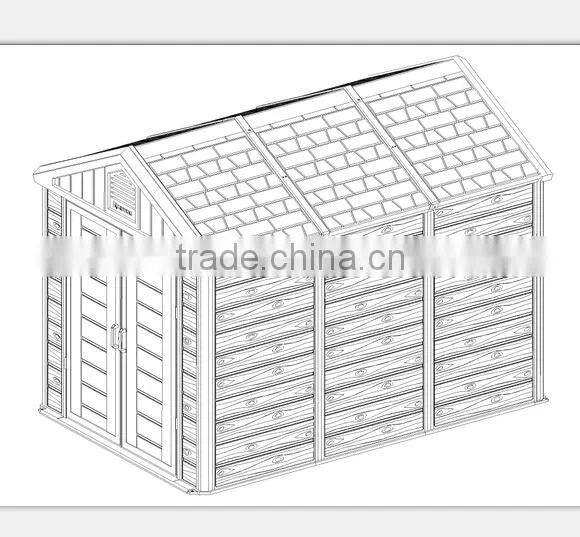 Wholesale New Arrival Smart Mini Garden Shed for Storage photo-5
