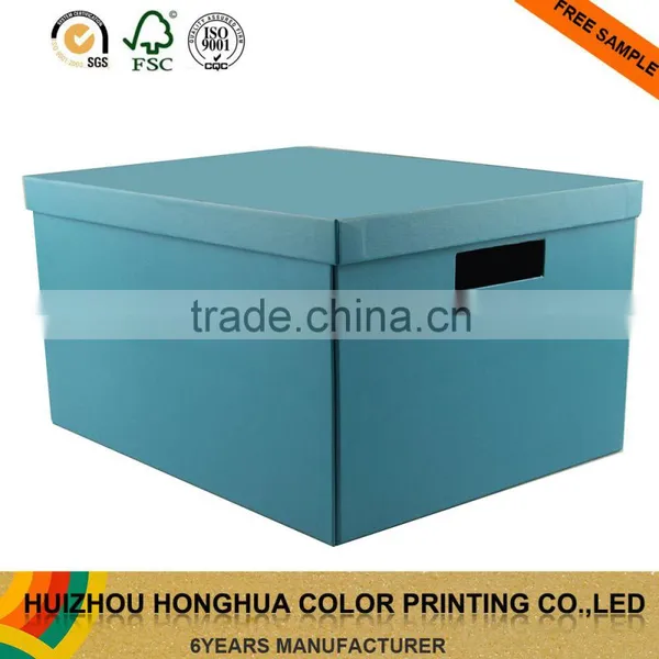 Packaging Box Design Cardboard Storage Box Household Paper Organizer Box