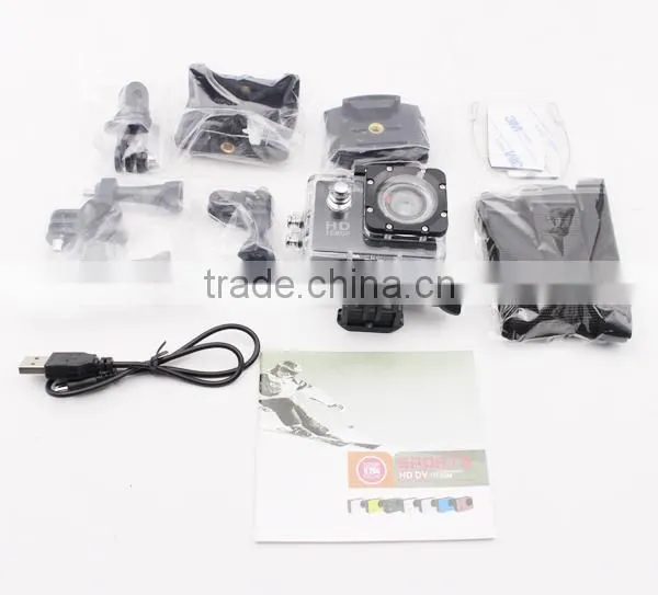 2016 New Fashion Outdoor Camping 1080P Full hd Action Sport Camera photo-2