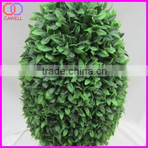 Led Lighted Silk Artificial Topiary Grass Ball Tree photo-5