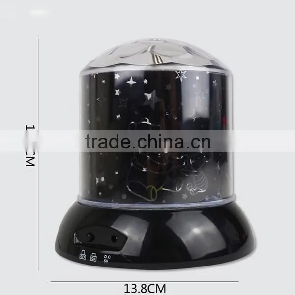 2015 Factory Provide the Projection Lamp Creative LED Rotating Projector photo-5