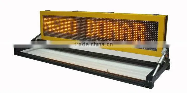 Double side super brightness Vehicle mounting led moving sign
