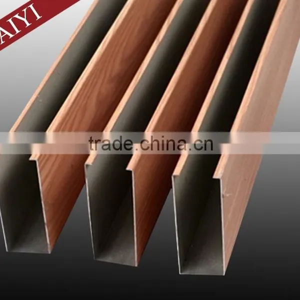 50mmW*150mmH Beauty Decorcation Types of Ceiling Baffle Materials photo-5