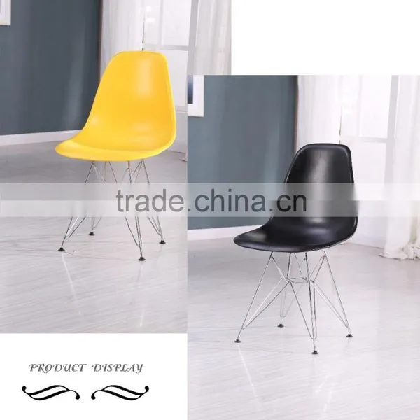 Indoor Plastic Bright Colored Leisure Chairs photo-4