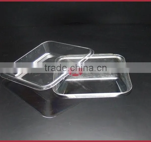 Disposable Products Plastic PET Blister Food Packaging Trays DY-PB001 Transparent photo-3
