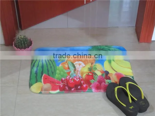 Anti-slip 100% Nylon Water Absorption Cheap Printed Stone Door Mat