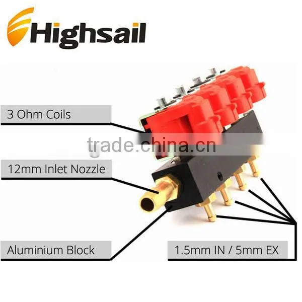 Valtek Type30 4 Cylinder LPG CNG Injectors Rail photo-4