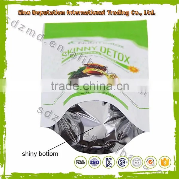 Self Standing Plastic Tea Bag Packaging/ Hot Sales Biodegradable Foil Wrapped Tea Bags photo-3