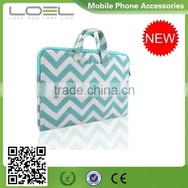 2016 Fashionable Waterproof Laptop Sleeve Case Nylon Lycra Fabric Laptop / Notebook Computer /Briefcase Bag photo-4
