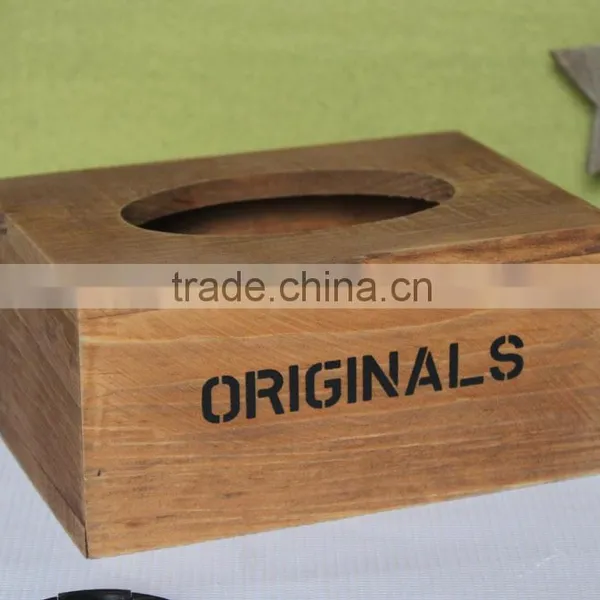 2016 Year China Suppliers Sale ISO9001&FSC&SA8000 Decorative Wooden Tissue Toilet Paper Box With High Quality photo-2