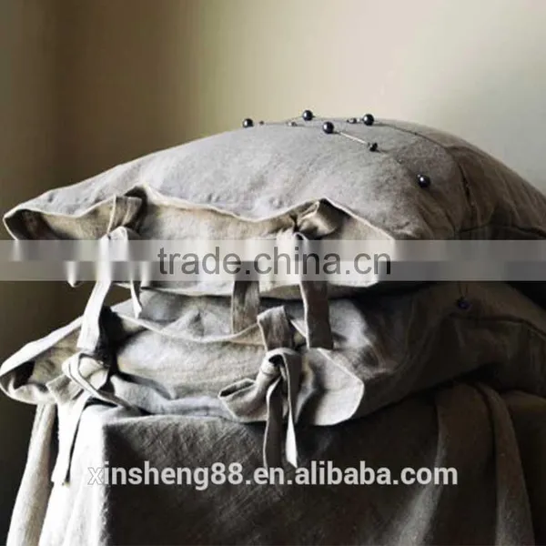 2016 Nature French Linen 100% Linen Bed Sheets With Stone Washed