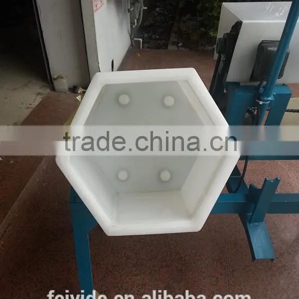 Feiyide Double Type Tilting PP Polishing Barrel for Copper Nickel Zinc photo-2