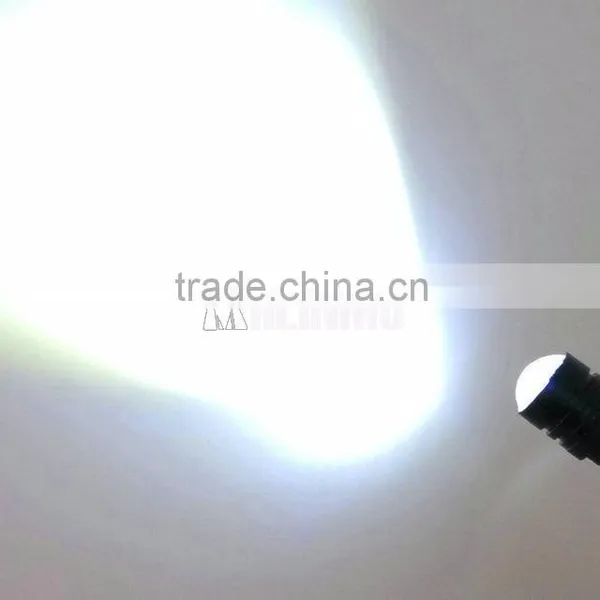 T10 LED Bulb With Strobe LED With Lens Flash Lights for 12V Car Wedge Signal Light Lamp W5W 192 168 921 2825 555 194 photo-6